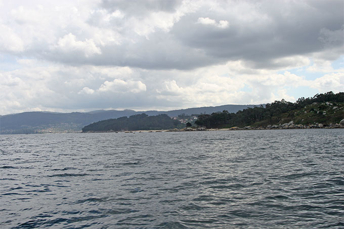 La costa hacia levante desde Cabo Udra