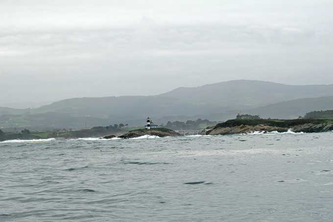 Faro de Isla Pancha desde el NNW