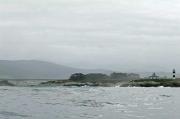 Isla Pancha. Proa a la enfilación de Punta Arroxo