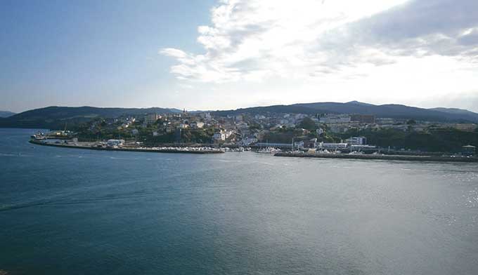 Ribadeo desde Asturias