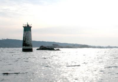 04150 Faro Baliza del bajo Pombeiriño. Ría de Arousa S