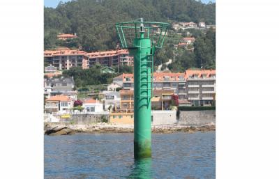 04605 Baliza en el agua (Islote Corbeiro) Puerto de Sanxenxo