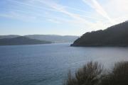 Ría de O Barqueiro. Al fondo O Vicedo