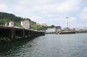 Puerto de Ondarroa. Canal del Artibai. Bocana del puerto pesquero