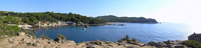 Cala s'Alger, Cala Castell y Punta del Castell