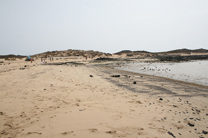 Playa de la Concha. Isla de Lobos. La Oliva. Fuerteventura