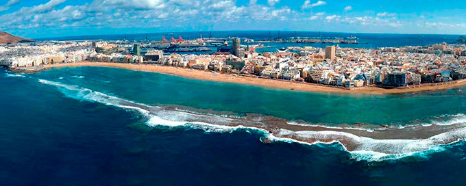 Playa de Las Canteras. Barra