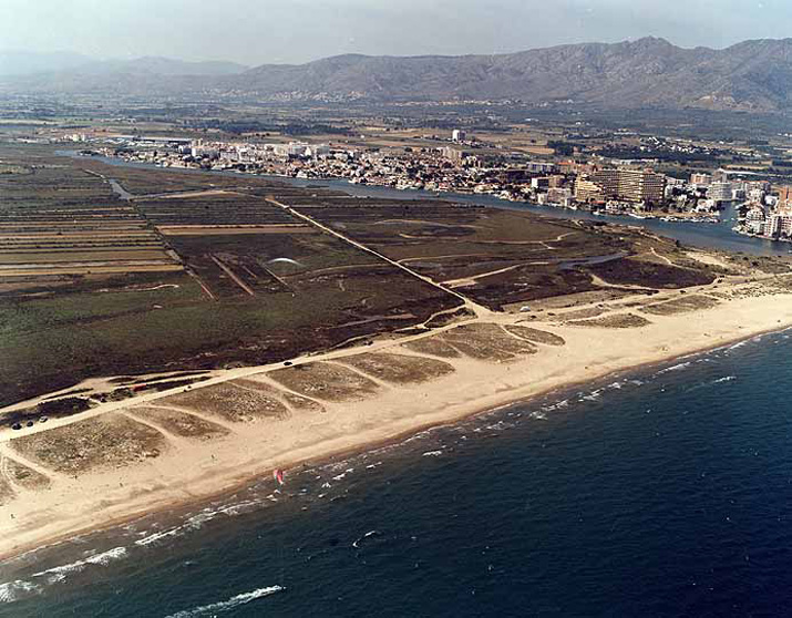 Playa de la Rubina / La Rovina (Castello d'Empuries)