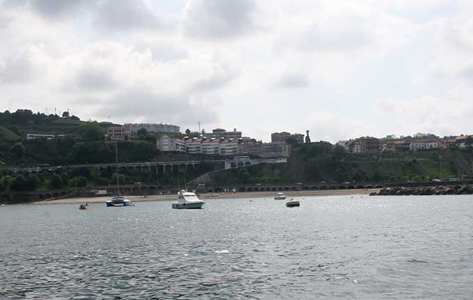 Playa de Malcorbe (Guetaria)