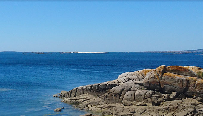 Praia de Mallón (Illa de Arousa)