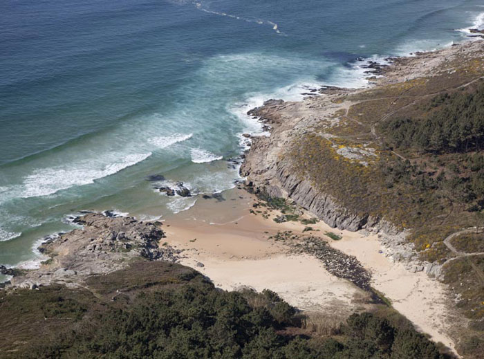 Praia de Rio Maior / O Dique (Porto do Son)