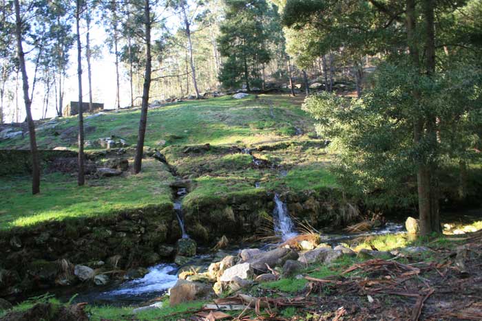 Entorno del inicio del sendero