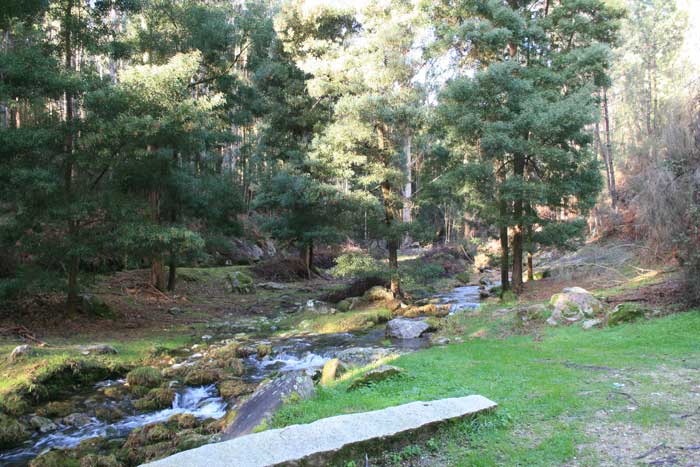 Entorno del inicio del sendero