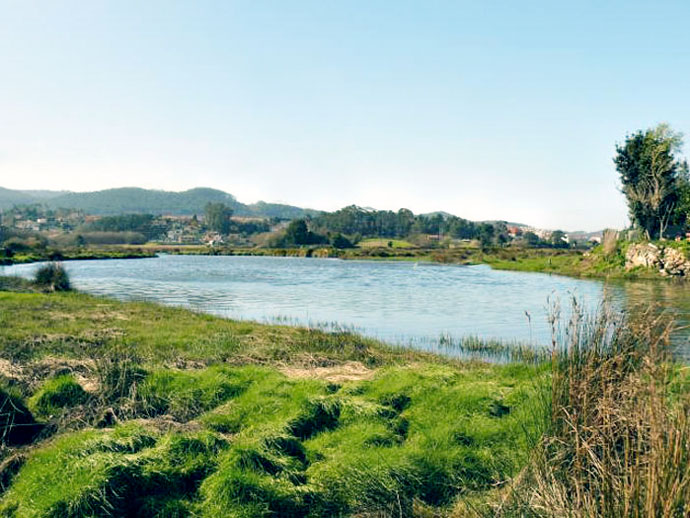 Estuario antes del puente de A Ramallosa