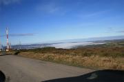 Niebla sobre el lago de As Pontes