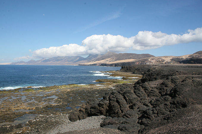 La costa de Barlovento desde Punta Pesebre