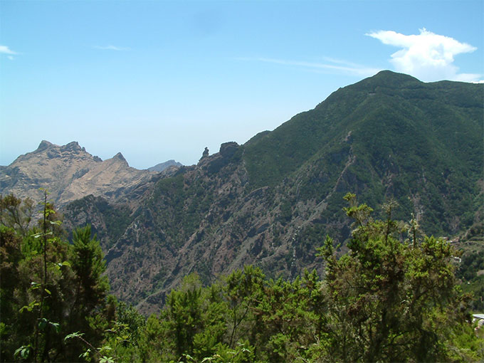 Zona Norte. Macizo de Anaga