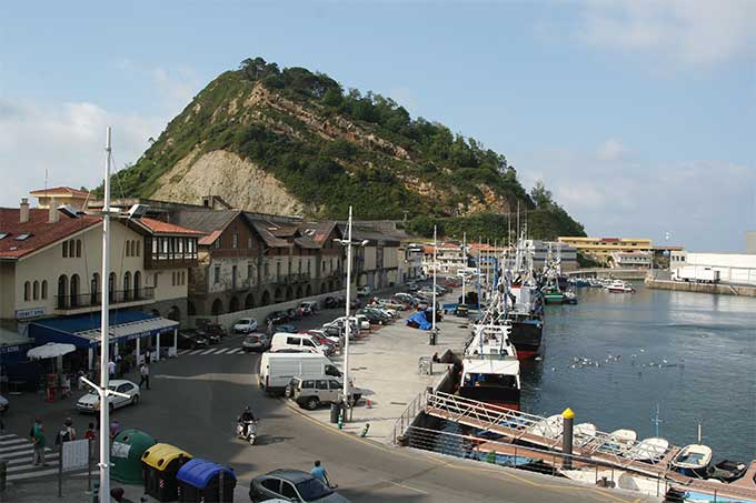 Ambiente portuario. Getaria