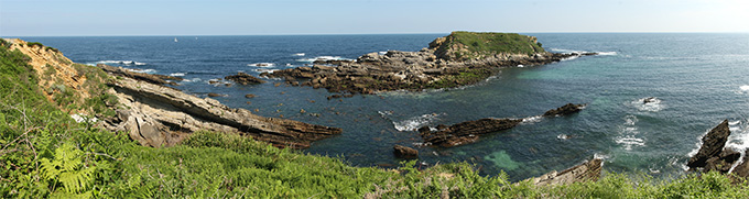 Punta Xaxarri. Cabo Higuer