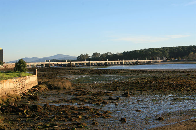 Puente  a la Illa da Toxa desde O Grove