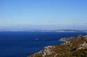 Punta Couso. Las Osas. Al fondo ribera norte de la Ría de Pontevedra
