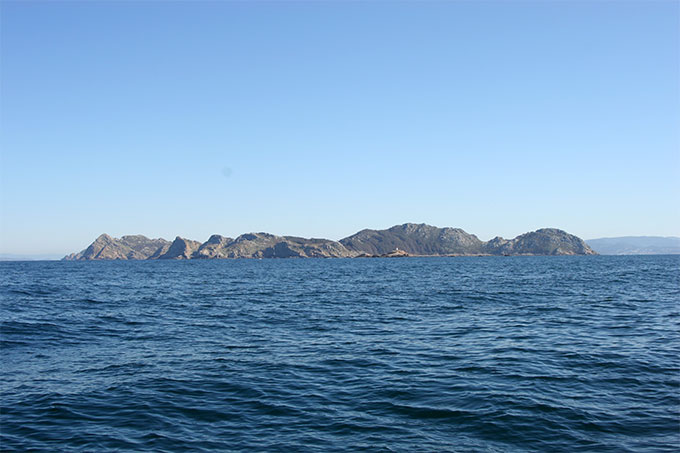 Archipiélago de Cíes. Parque Nacional desde el Sur