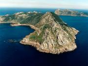 Cabo Vicos, sur de la Isla de San Martiño. Archipiélago de Cíes. Parque Nacional