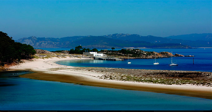 Fondeadero de la playa de Rodas