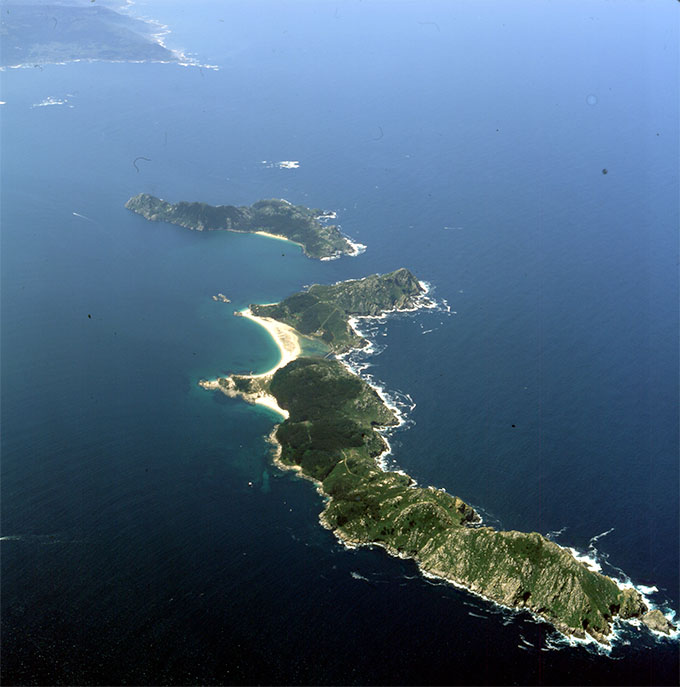 Islas Cíes. Boca Sur a la Ría de Vigo