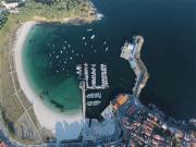 Ensenada de Portonovo. Playa de Baltar