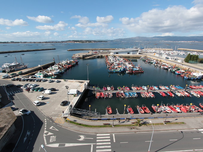 Puerto pesquero de Vilanova de Arousa