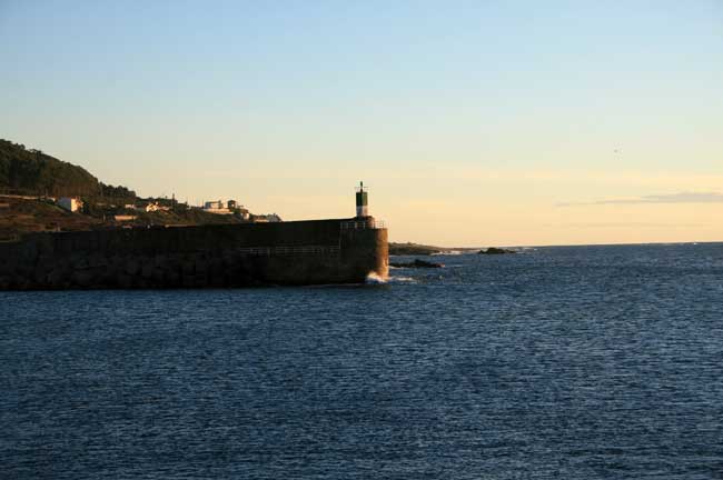 Espigón del Sur. Puerto de A Guarda