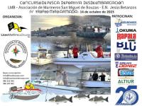 El LiceoMarítimo de Bouzas anúncia su Concurso de Pesca desde embarcación