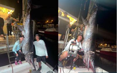 Pescan un pez espada de casi 350 kilos en EE.UU. y se quedan a las puertas de batir un récord