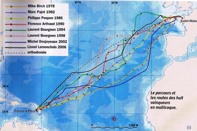 RUTAS DE ÑA ROUTE DU RHUM POR VOLIES ET VOLIERS