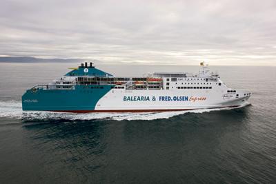  Baleària y Fred. Olsen Express conectarán Huelva y Canarias a partir del 11 de noviembre 