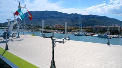 Baleària y Telefónica desarrollan un proyecto de 5G marítimo pionero en España 