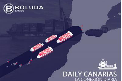 Boluda Lines pone en marcha un servicio diario de contenedores a Canarias 