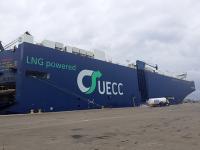 El Auto Energy de UECC recibe su primer suministro de GNL en el Mediterráneo 