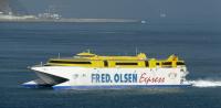 Fred. Olsen presentará un proyecto de transformación del fast ferry Bencomo Express para ser propulsado con GNL 