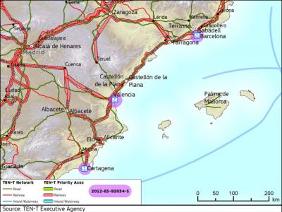 La UE cofinanciará estudios sobre suministro de GNL a buques en puertos de la costa mediterránea española 