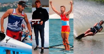 La Semana Abanca nombra comodoros de la Semana a cuatro deportistas náuticos de élite (vela, piragüismo, remo y esquí náutico) 