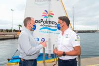 Las Palmas lleva a la Península un bote de vela latina canaria para promocionar el destino a través de su deporte vernáculo