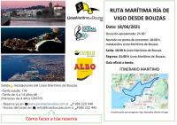Ruta marítima guiada por la Ría de Vigo, organizada por el Liceo Marítimo de Bouzas 