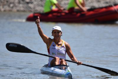 Araceli Menduiña, Campeona de Europa en paracanoe