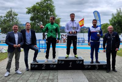 Campeonato de España de maratón en el embalse de Castrelo de Miño