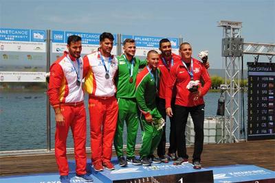 Cristian Toro y Saúl Craviotto consiguieron este mediodía la medalla de plata en K2 200