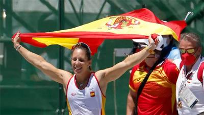 Grande, enorme Teresa Portela, logra la medalla de plata en sus sextos juegos