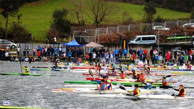 LA PLAYA FLUVIAL DE CATOIRA ESCENARIO DE LA 4º REGATA DE LA LIGA PROVINCIAL