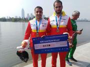 Oro y plata gallegos en la última jornada del mundial de maratón Oro y plata gallegos en la última jornada del mundial de maratón